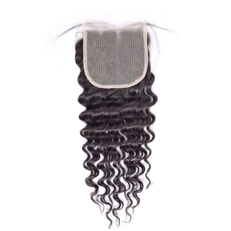 5x5 RAW VIRGIN DEEP WAVE CLOSURE
