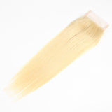 LUXURY RAW HAIR #613 BLONDE CLOSURES