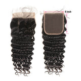 6x6 RAW VIRGIN DEEP WAVE CLOSURE