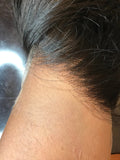 LUXURY NATURAL BLACK RAW HAIR HD FRONTAL WIGS - 180% DENSITY